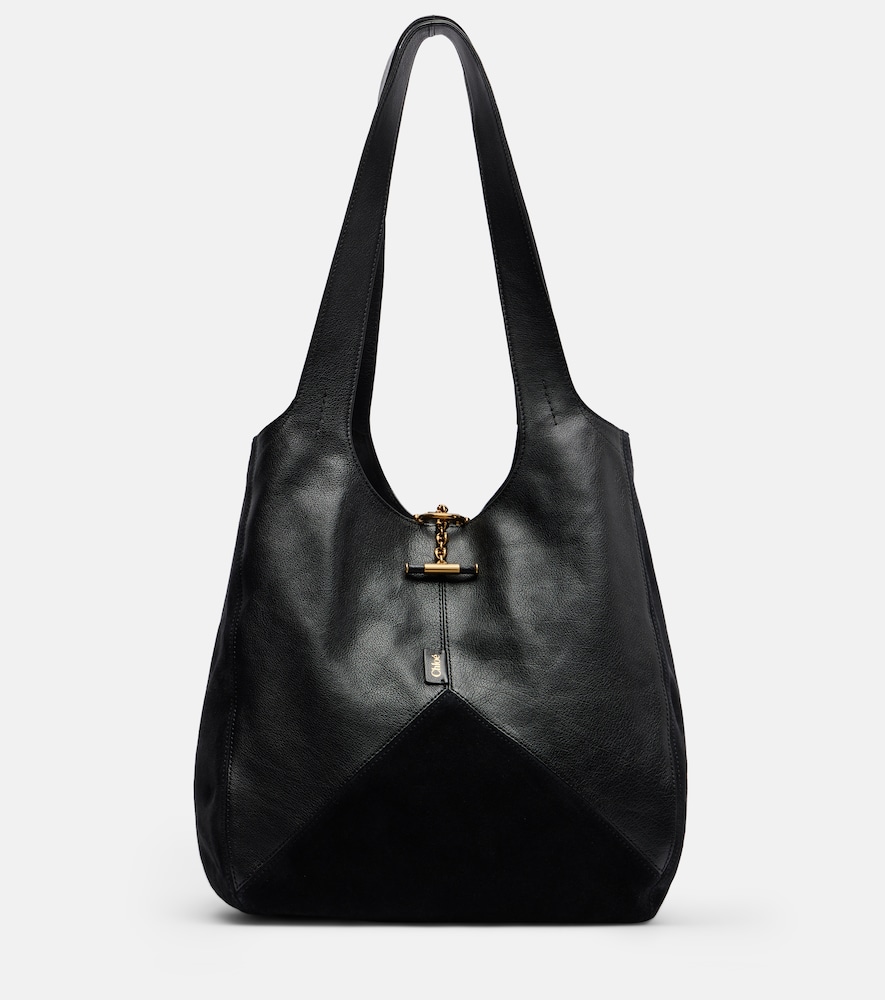 Chloe Chloé Chloé Balloon Medium leather and suede shoulder bag