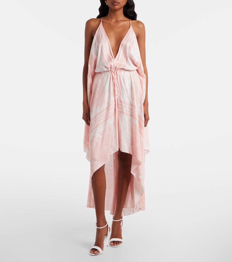  Balmain Balmain Bedrucktes Maxikleid 