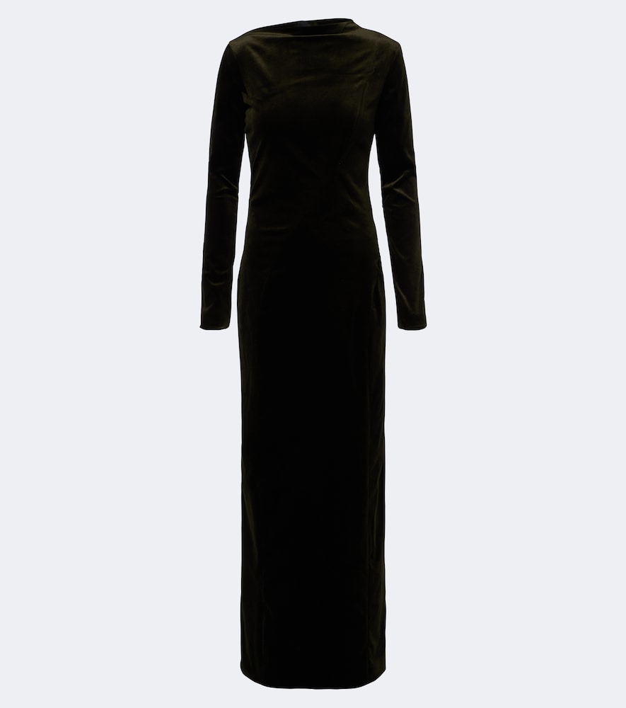 Jil Sander Robe longue en velours de coton 1890$