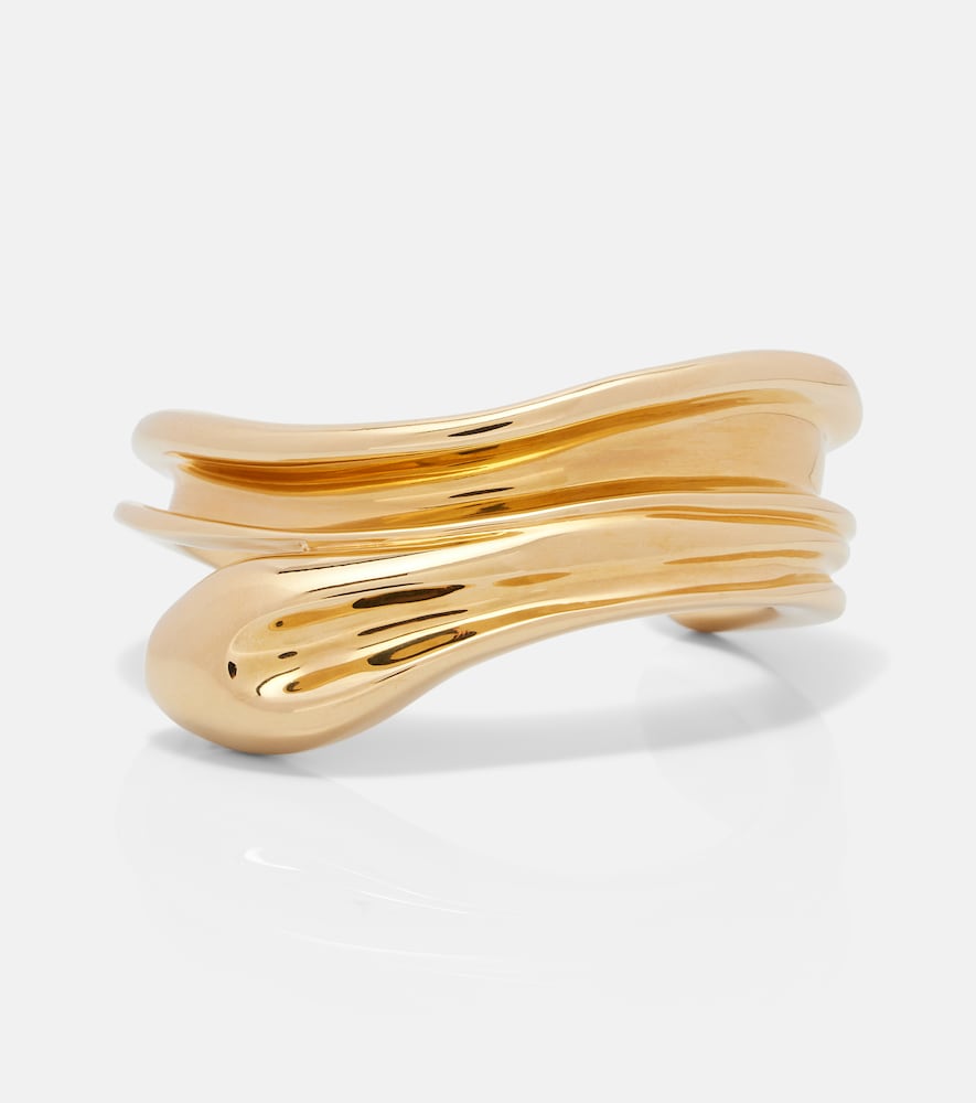 Chloe Women's Gold Sculpt Cuff Bracelet - Mytheresa