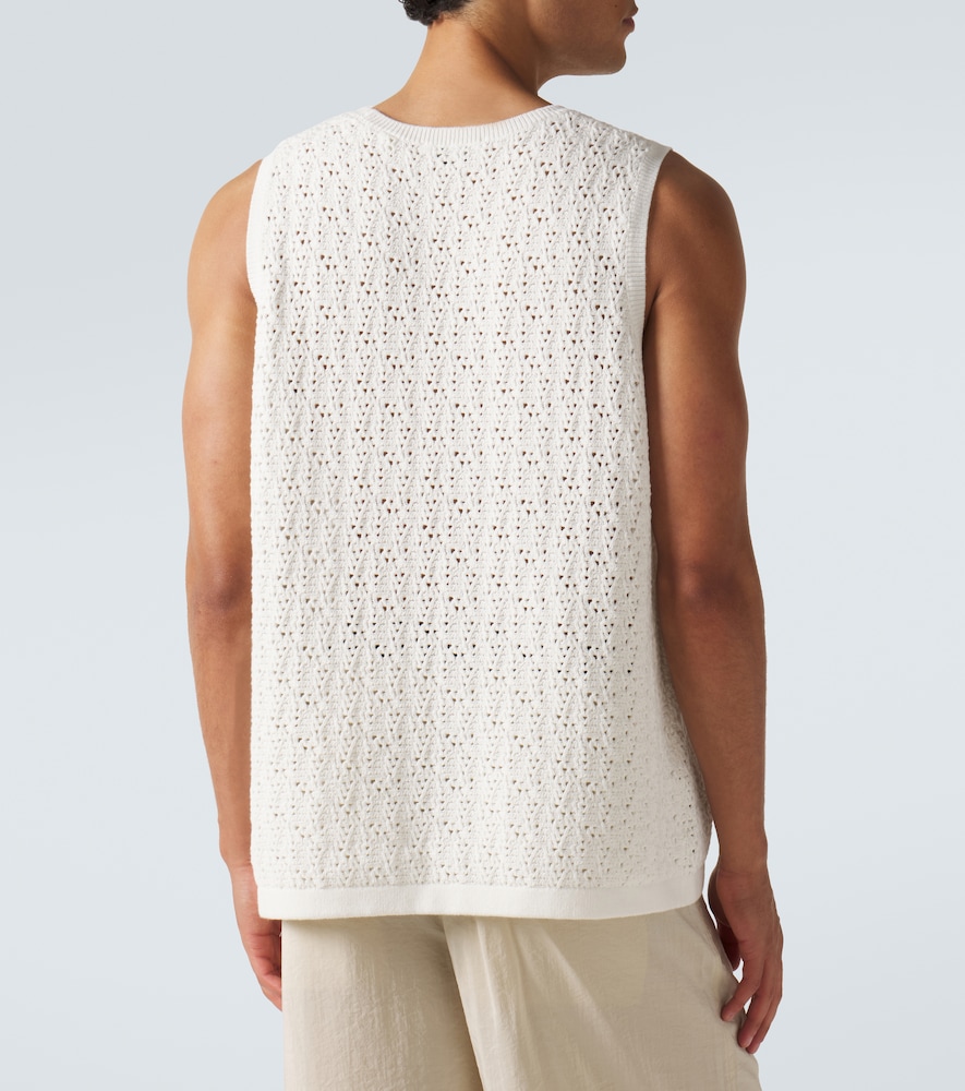 Cotton-Blend Tank Top