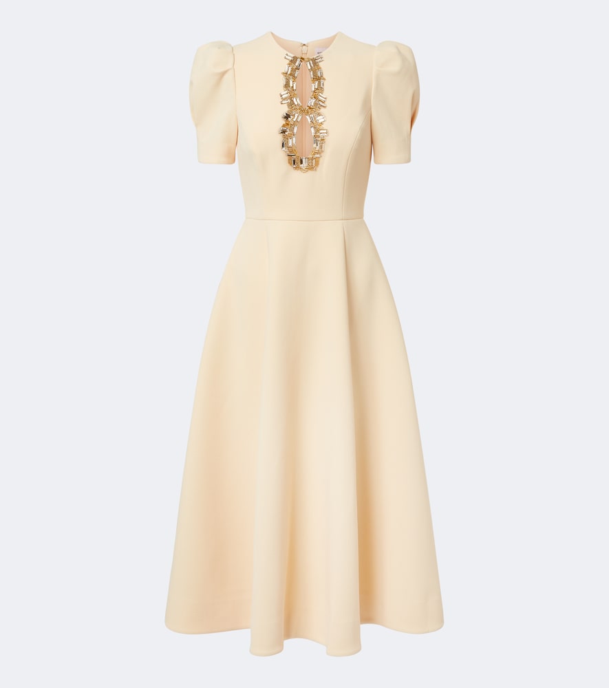 Verziertes Midikleid Alexandrite