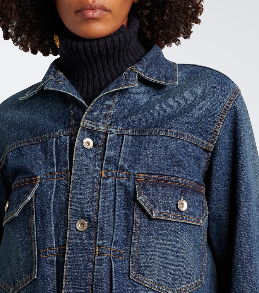 Paneled Denim Jacket