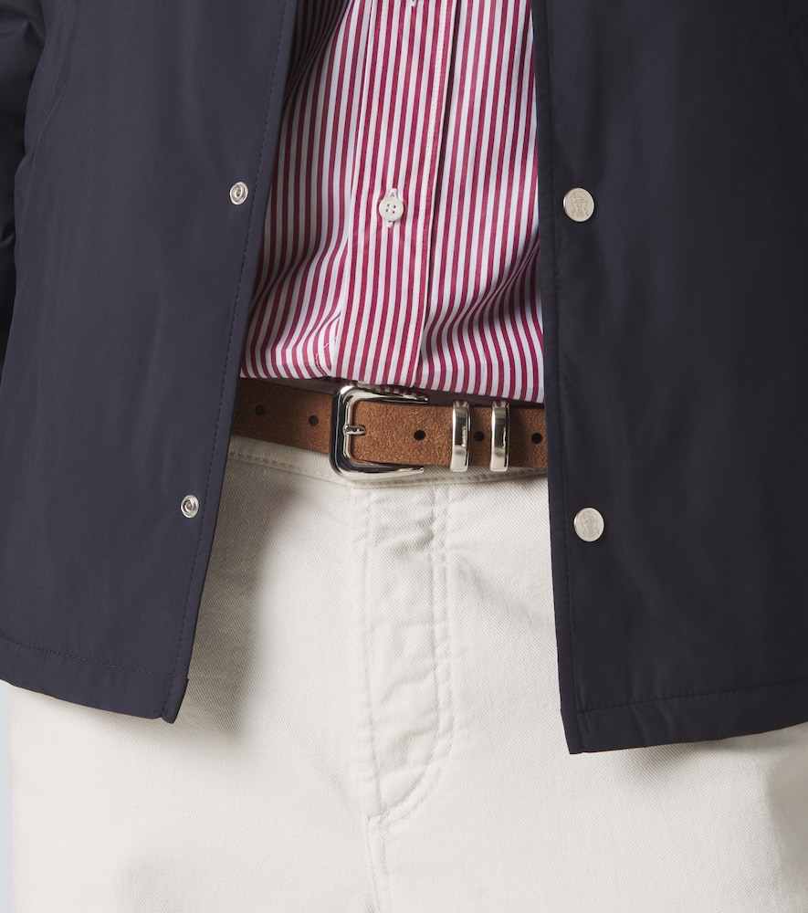  Brunello Cucinelli Brunello Cucinelli Suede Belt 
