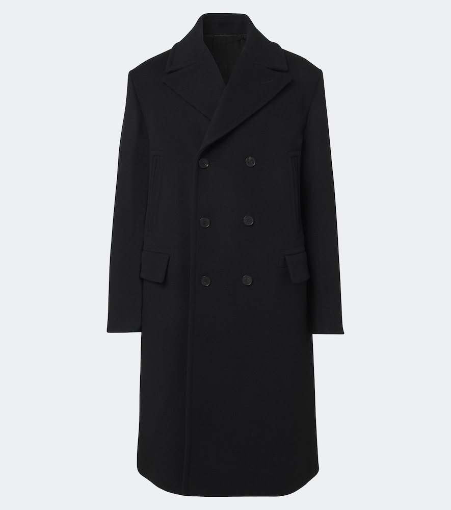 Fendi Cappotto in lana doppiopetto
