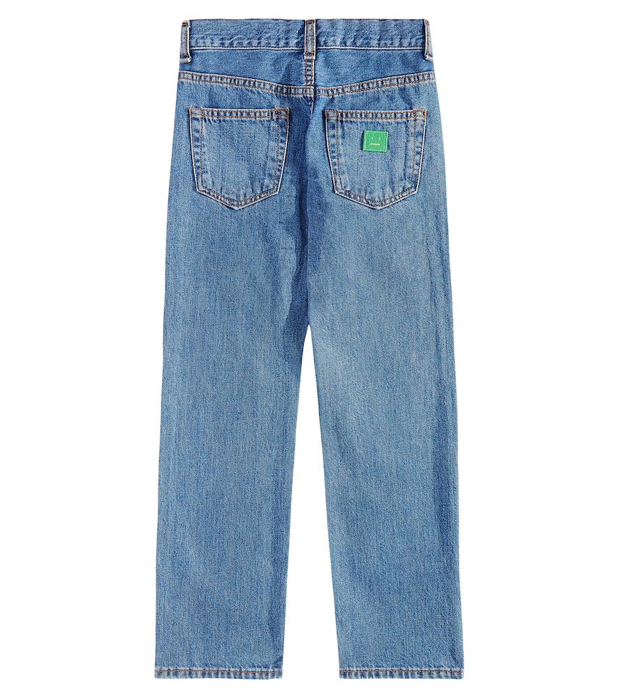 Shop Acne Studios Straight Jeans In Blue