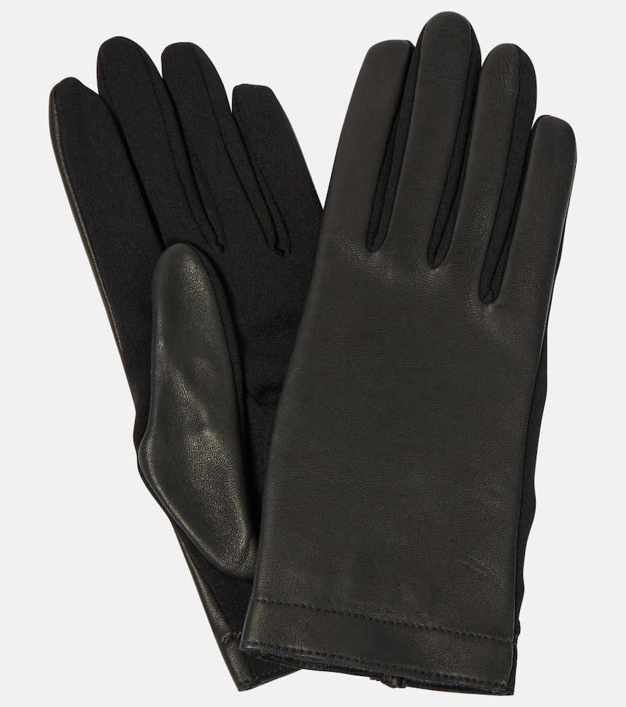 ALAÏA LEATHER GLOVES