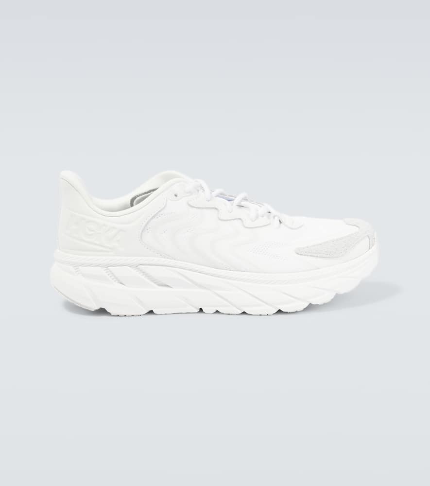 Shop Hoka One One Clifton Ls Sneakers In White