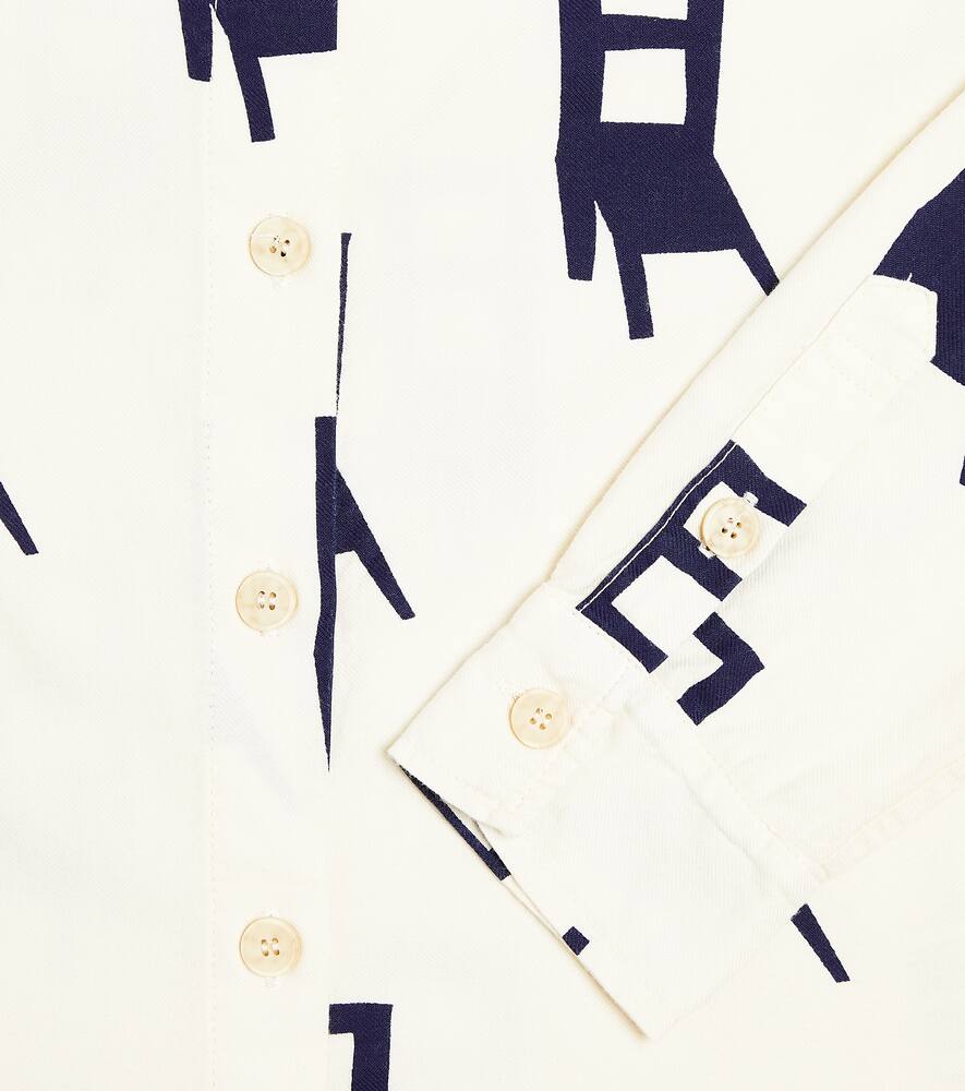 Bobo Choses Have A Seat Cotton-blend Shirt In Multicoloured