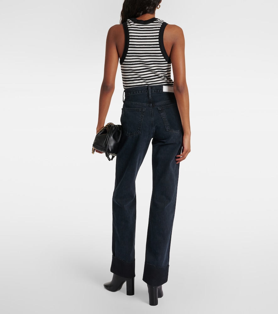  Re/done Re/done High-rise Straight Jeans 