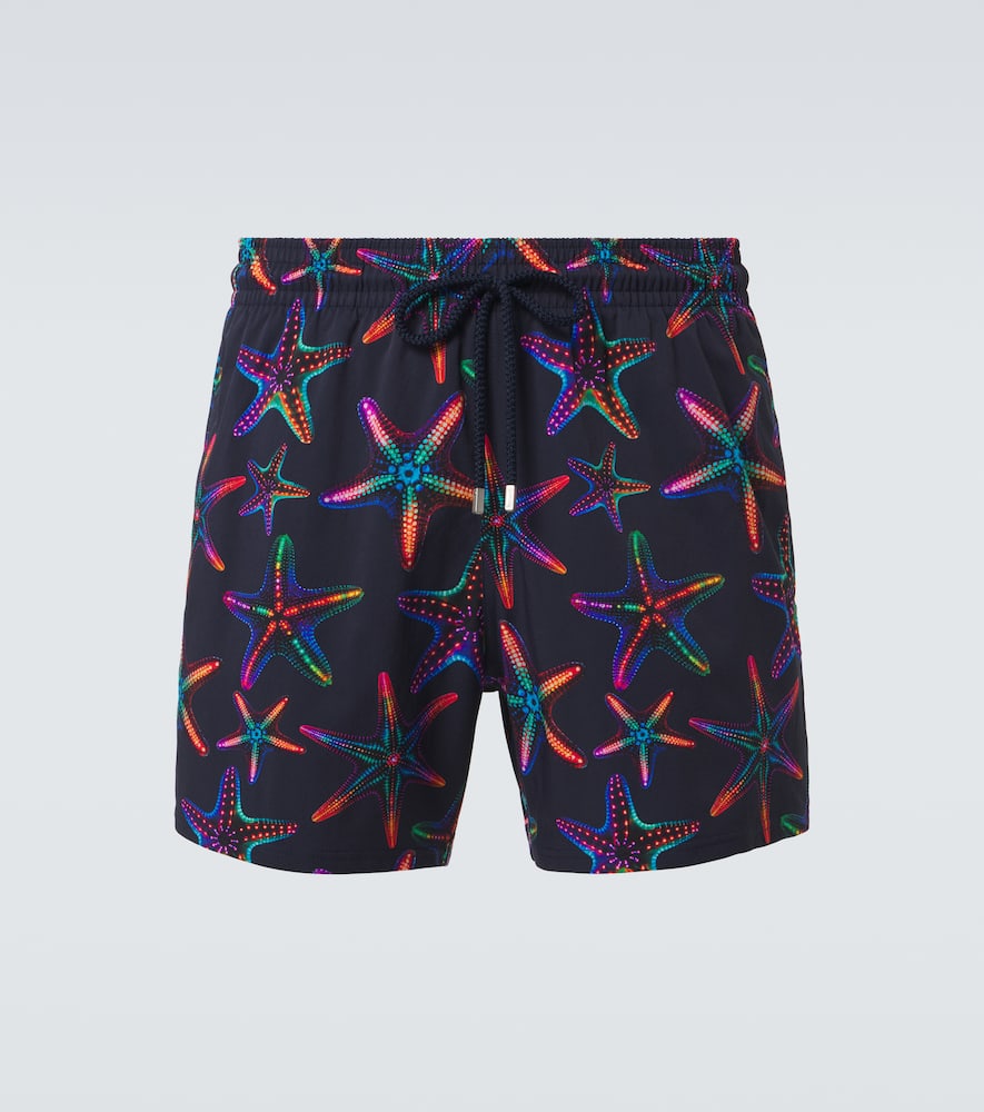 Vilebrequin Drawstring Swimming Trunks In Blue