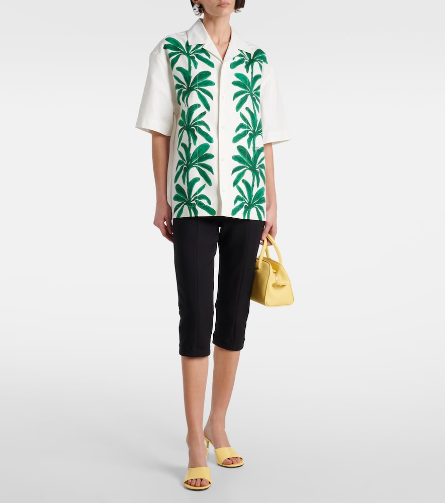 Jacquemus Jacquemus Bedrucktes Hemd Jean Aus Baumwolle 