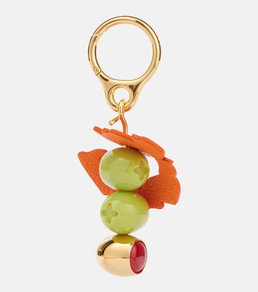 Olive bag charm