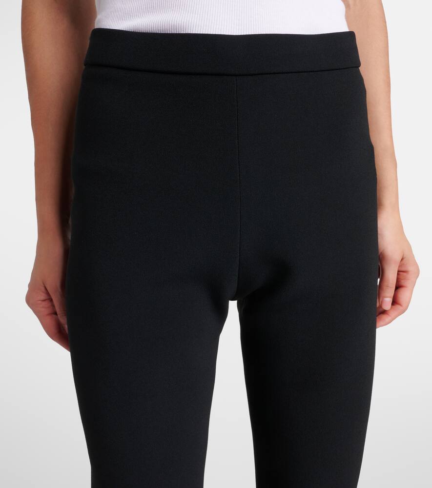 Stella Mccartney Zipped Skinny Leggings In Black
