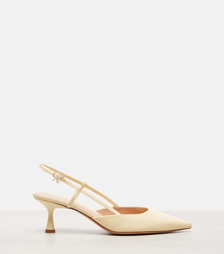  Gianvito Rossi Gianvito Rossi Slingback-pumps Ascent 55 Aus Leder 