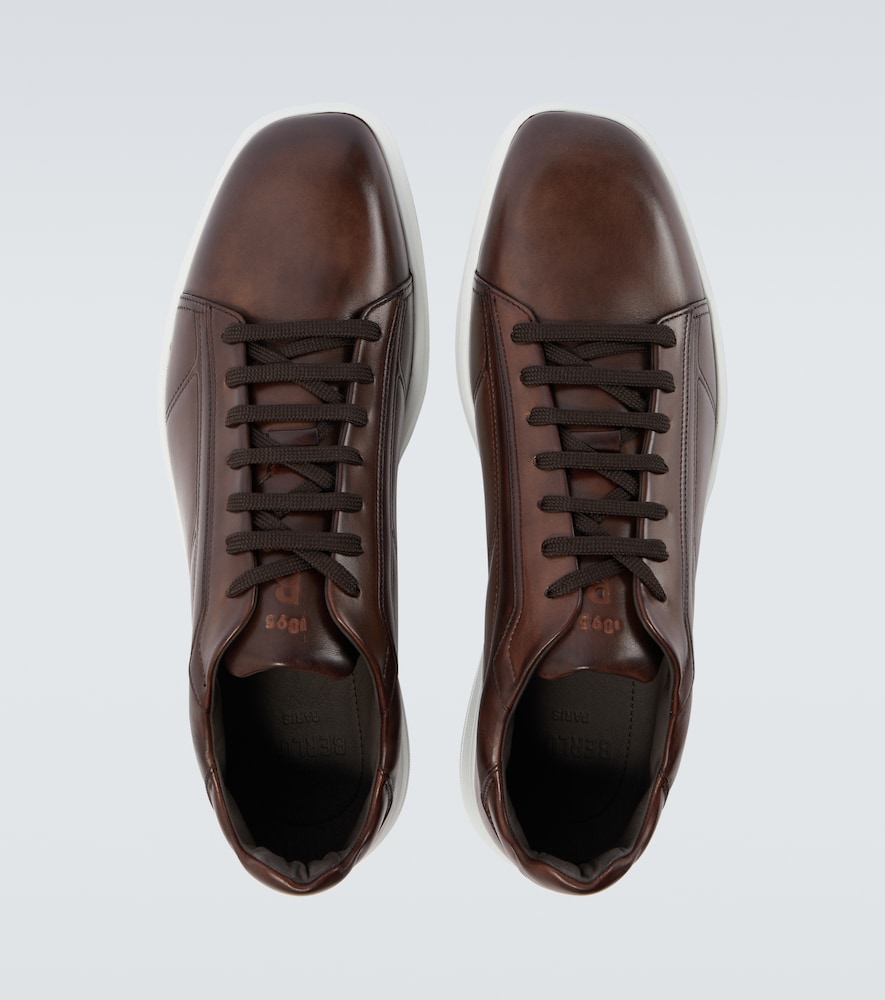  Berluti Berluti Stellar Leather Sneakers 