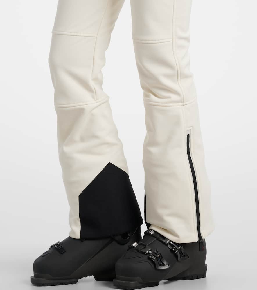 Moncler Technical Down Ski Suit In White