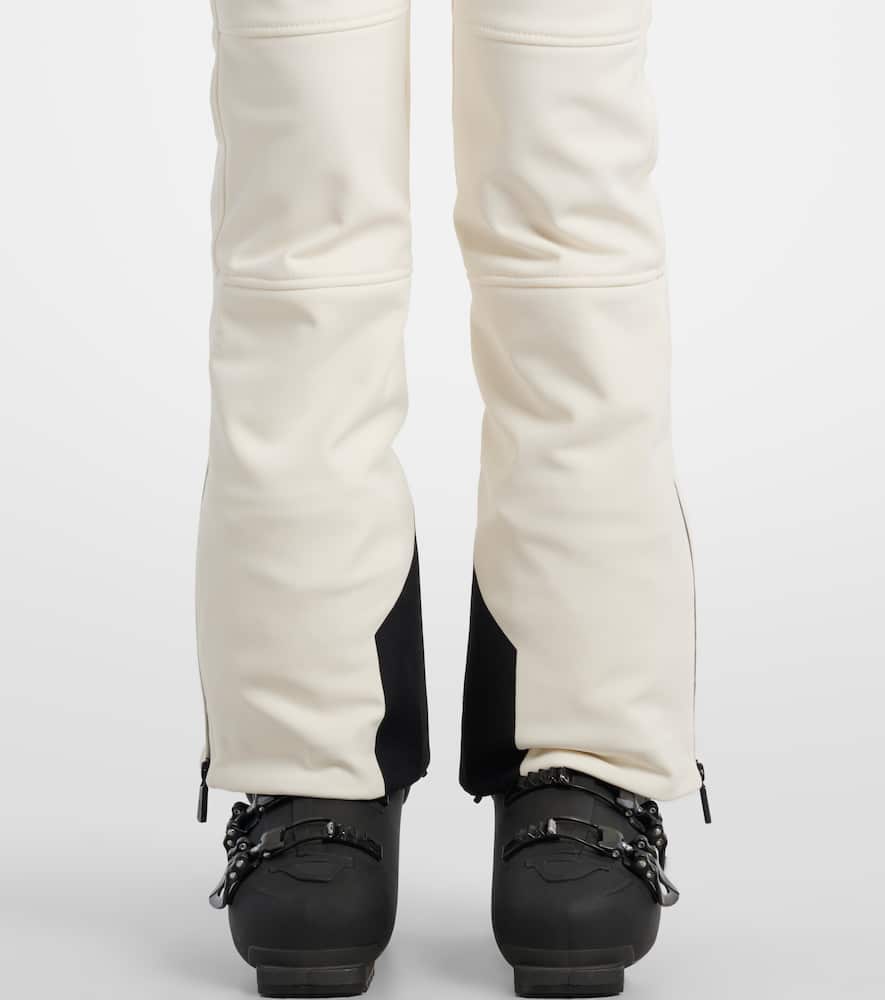 Moncler Technical Down Ski Suit In White