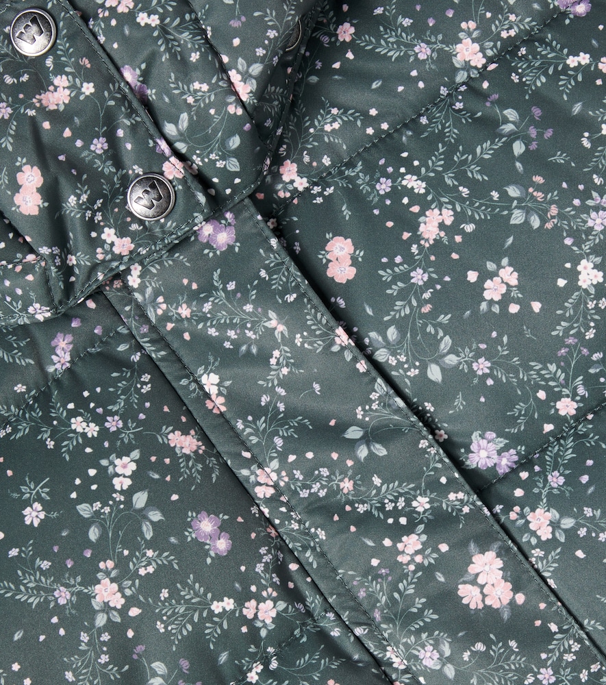  Wheat Wheat Yrsa Floral Puffer Coat 