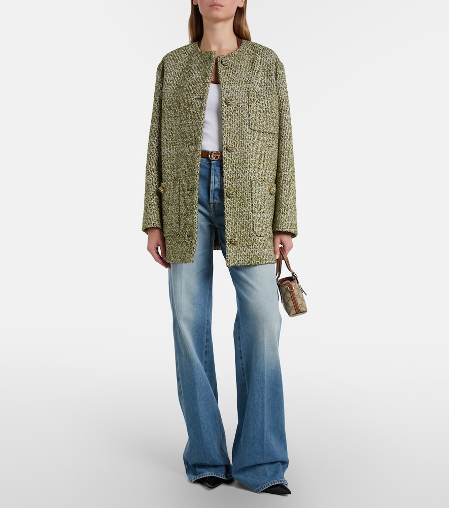  Gucci Gucci Top Web Stripe Aus Jersey 