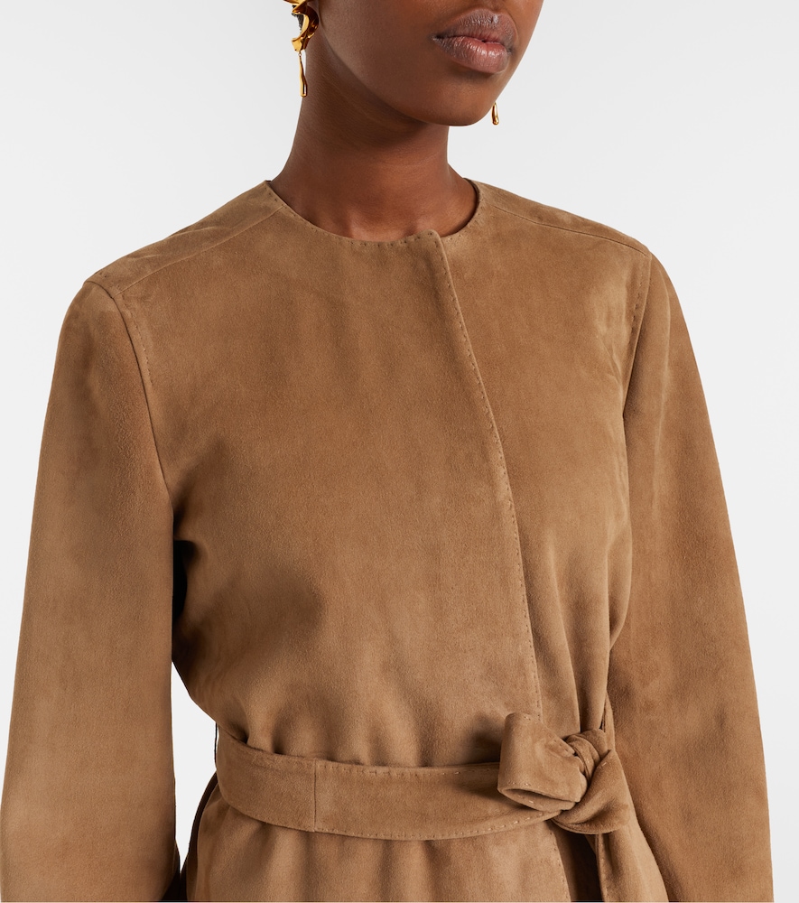  Max Mara Max Mara Jacke Abito Aus Veloursleder 
