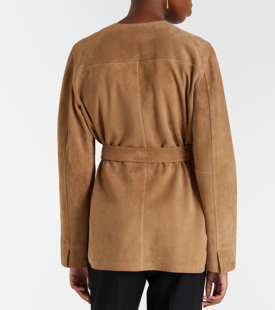  Max Mara Max Mara Jacke Abito Aus Veloursleder 