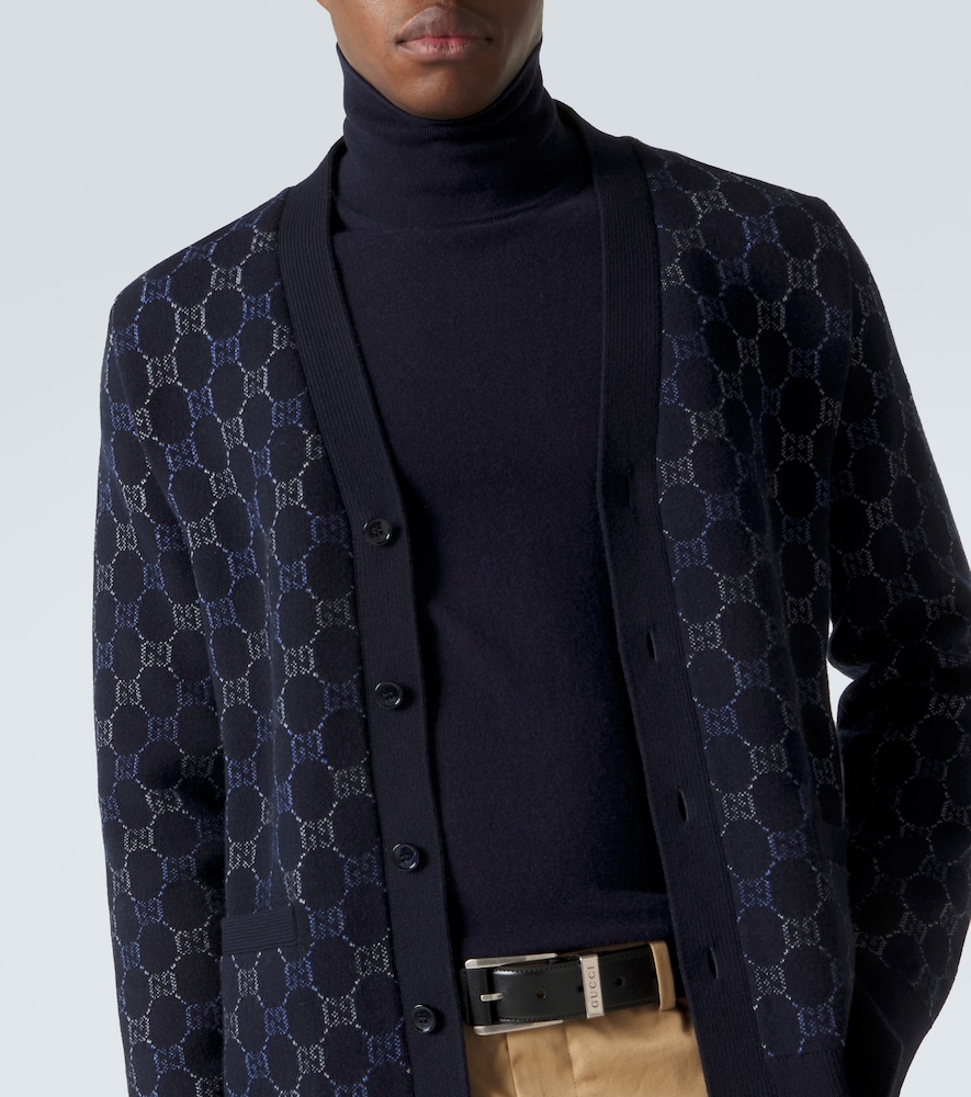  Gucci Gucci Cardigan Gg Aus Einem Wollgemisch 