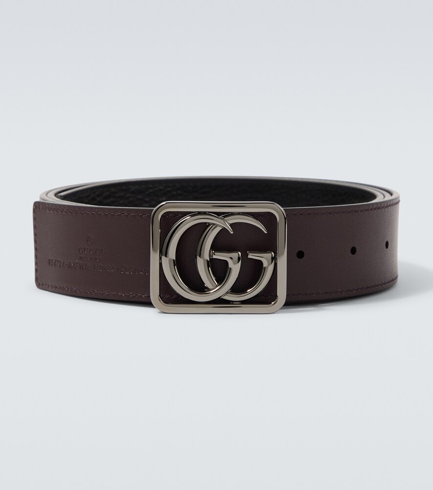  Gucci Gucci Wendbarer Gürtel Double G Aus Leder 