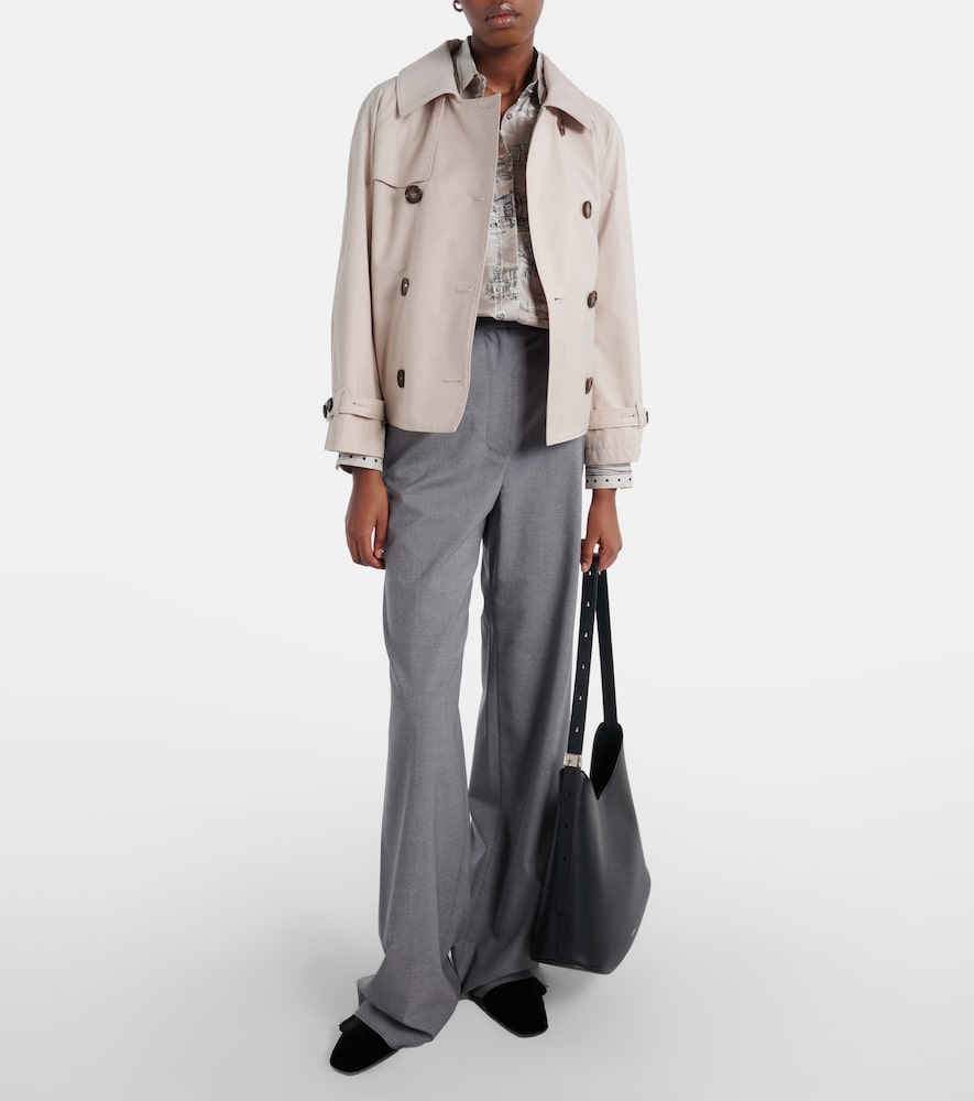 Max Mara The Cube Tesoro cotton-blend twill jacket