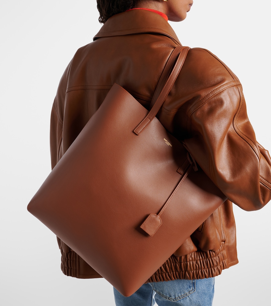 Saint Laurent Shopping leather tote bag