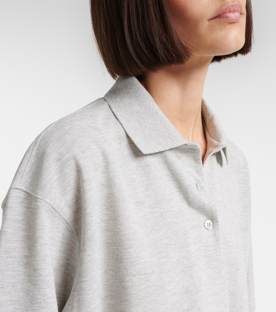  Saint Laurent Saint Laurent Polohemd Cassandre Aus Piqué 