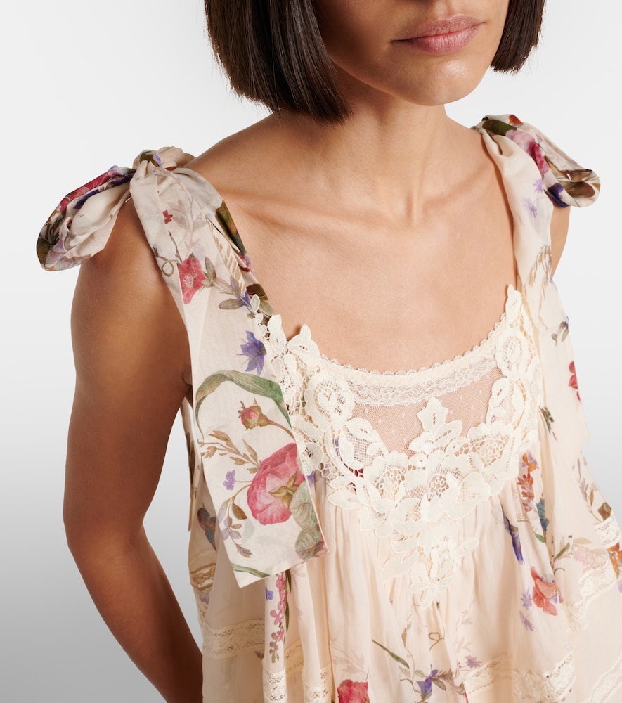  Zimmermann Zimmermann Top Patience Aus Baumwolle Und Seide 