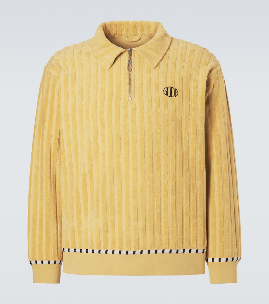 Bode Croquet Ground cotton terry sweater | Thumbnail 8