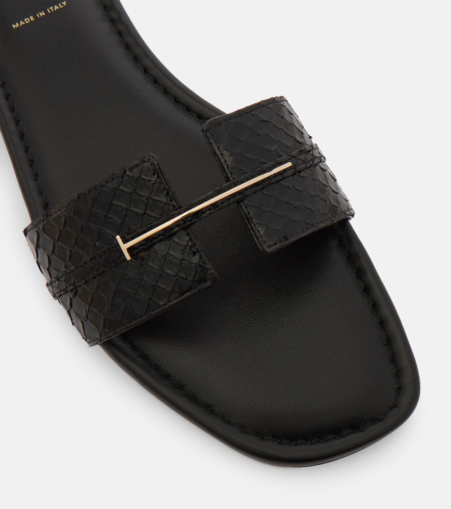  Tom Ford Tom Ford Pantoletten Julianne Aus Leder 