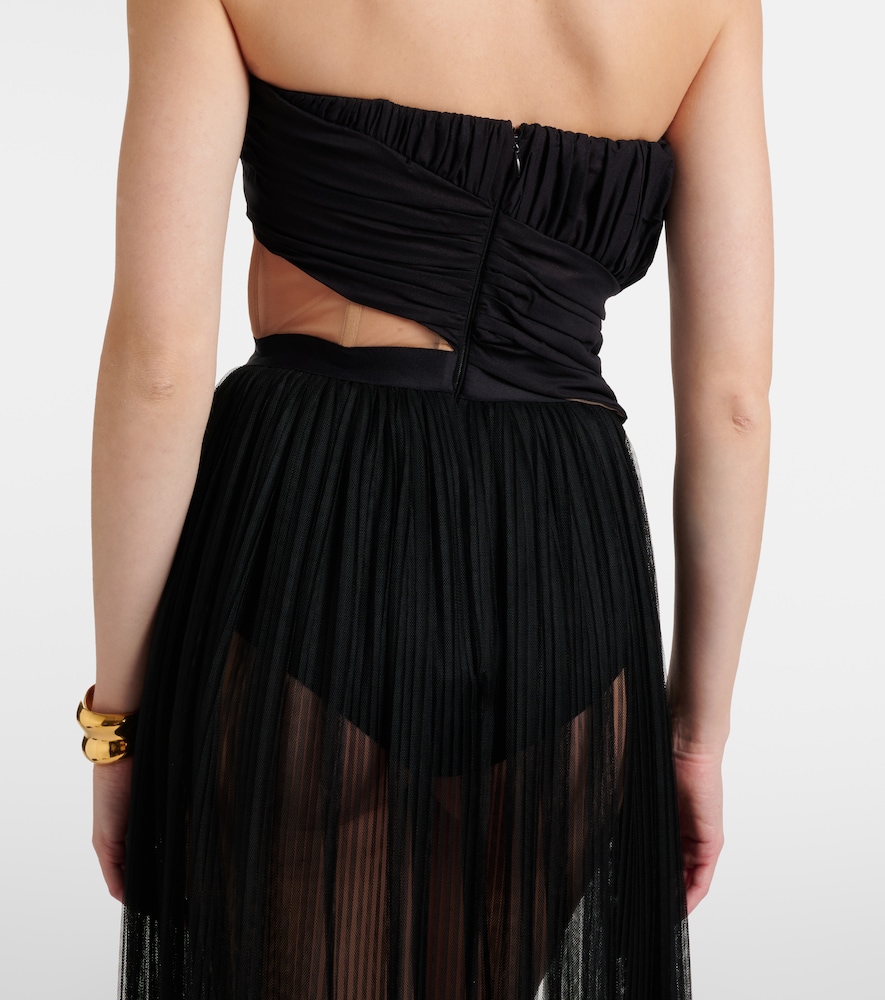  Nensi Dojaka Nensi Dojaka Semi-sheer Gown 