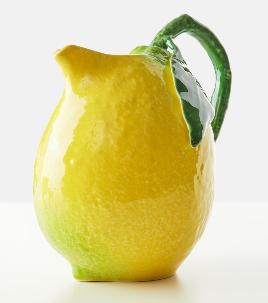  Bordallo Pinheiro Bordallo Pinheiro Lemon Earthenware Pitcher 
