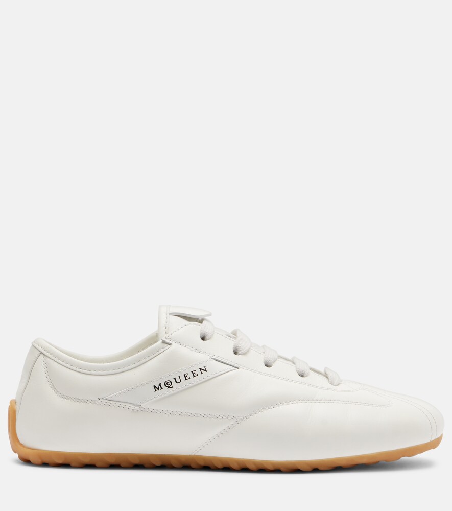  Mcqueen Mcqueen Boxe Leather Sneakers 