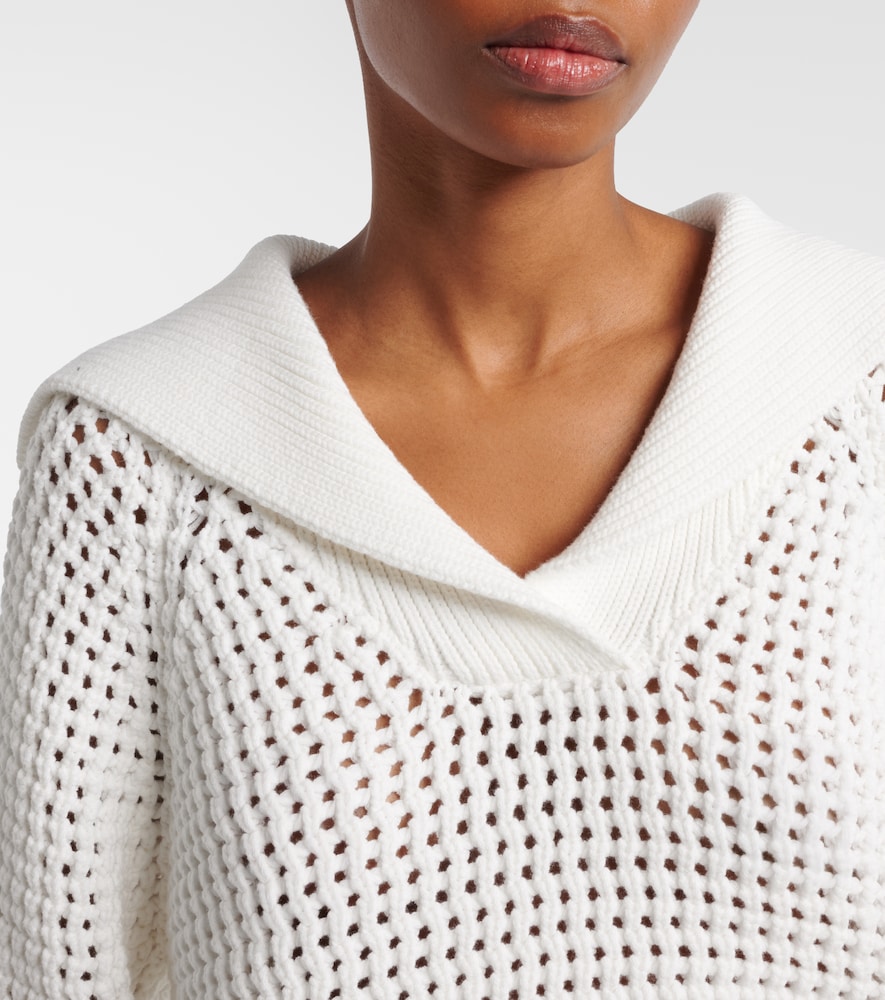  Brunello Cucinelli Brunello Cucinelli Pullover Aus Einem Baumwollgemisch 