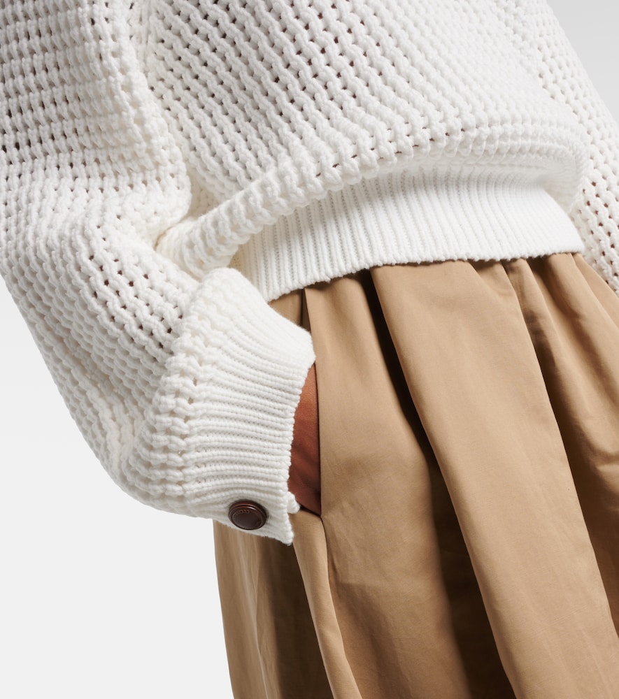 Brunello Cucinelli Brunello Cucinelli Pullover Aus Einem Baumwollgemisch 
