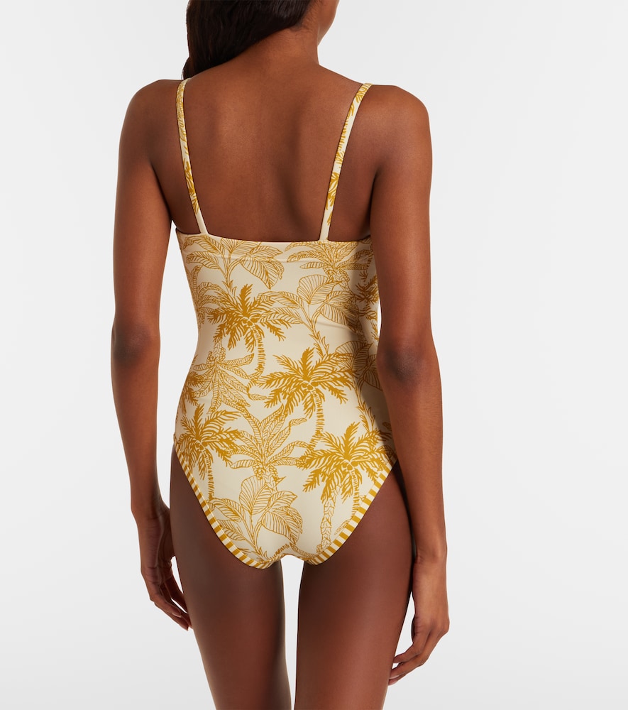  Eres Eres Tropical Printed Swimsuit 