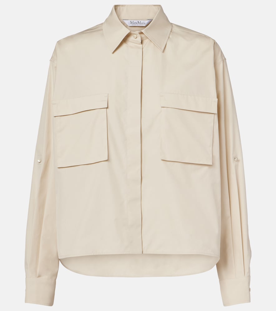 Max Mara Tenue cotton poplin shirt