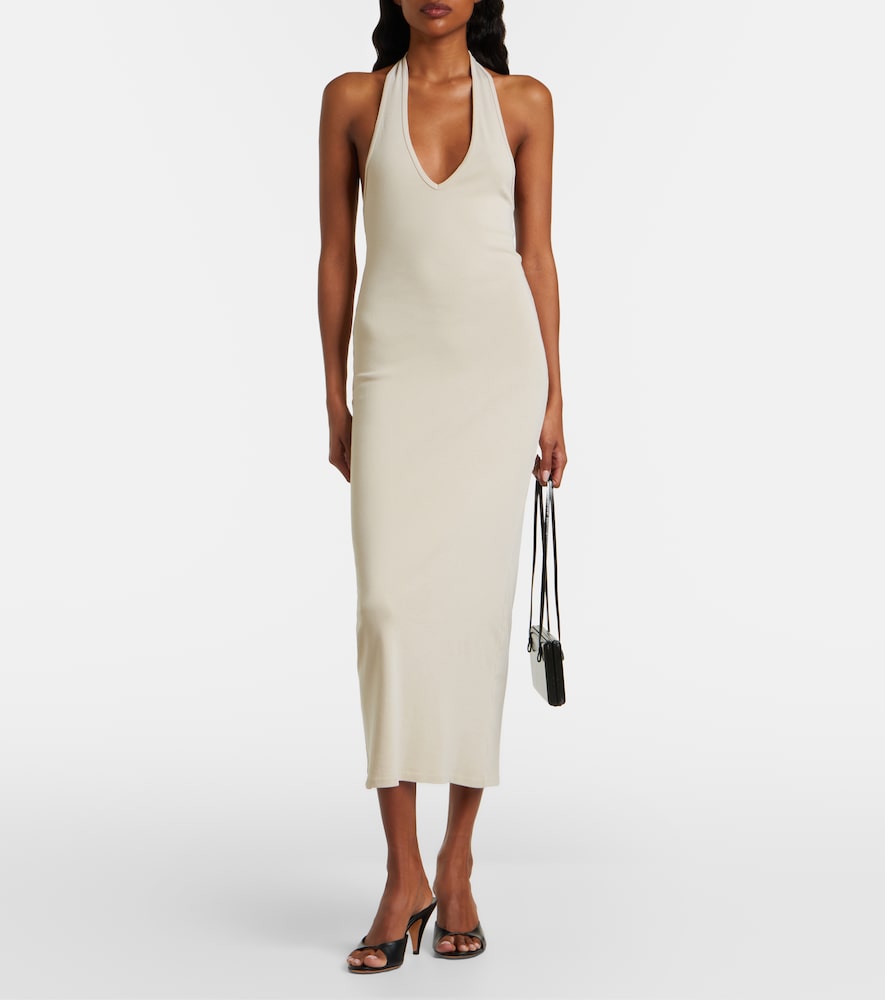 Nili Lotan Stevie cotton jersey midi dress