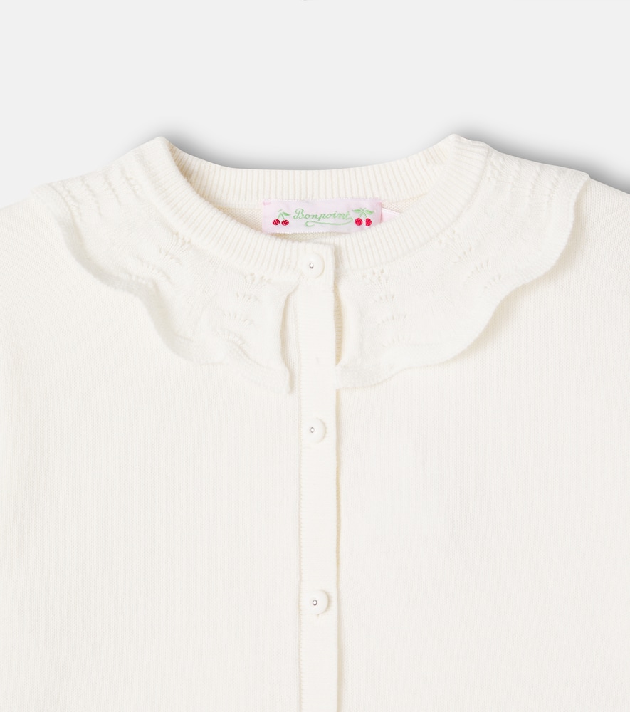  Bonpoint Bonpoint Cardigan Lueur Aus Baumwolle Und Kaschmir 