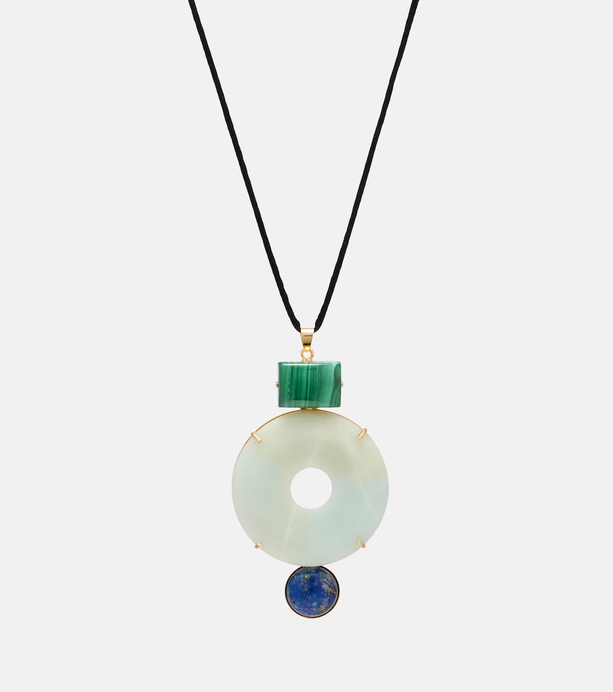 Jennifer Behr Devon embellished necklace
