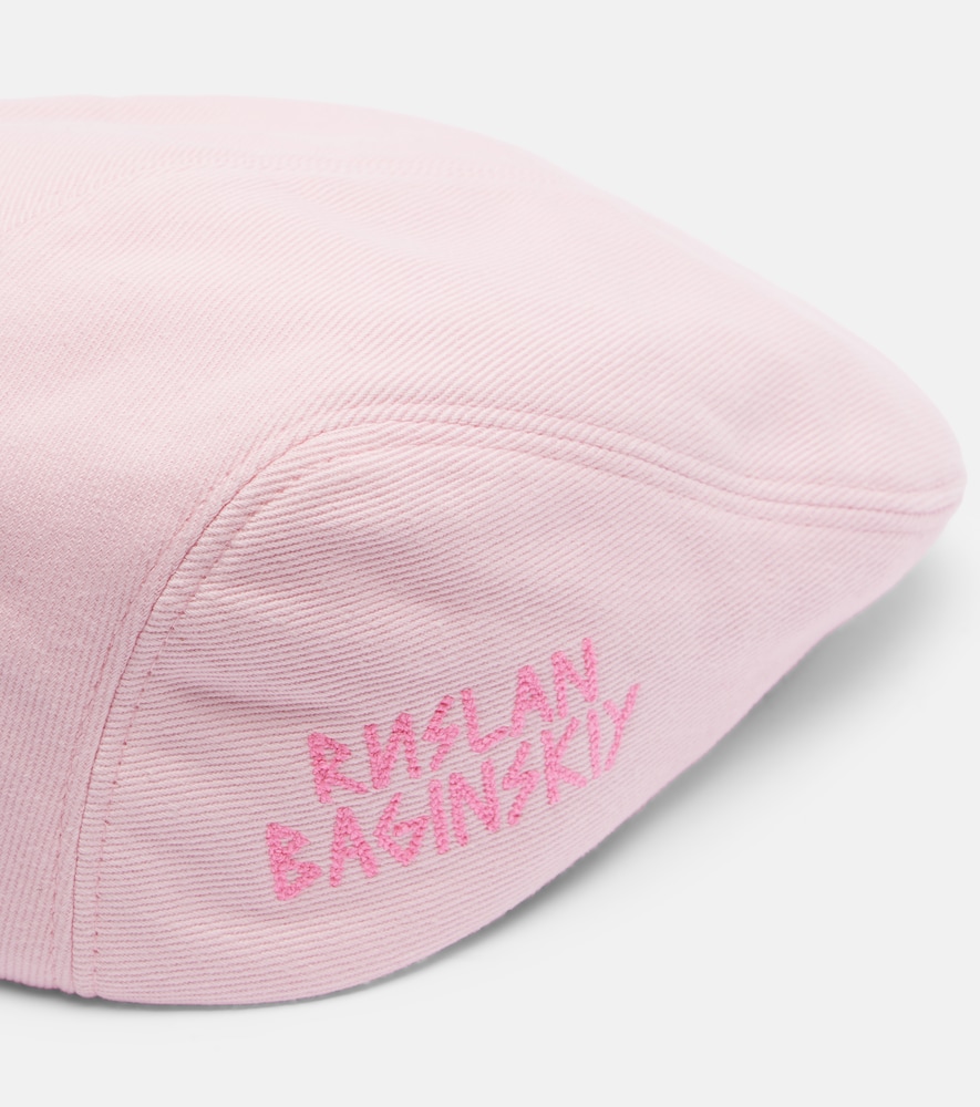  Ruslan Baginskiy Ruslan Baginskiy Embroidered Newsboy Cap 
