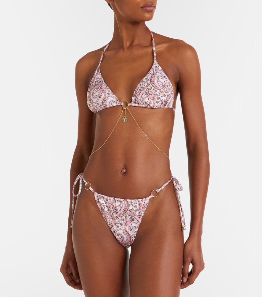 Bananhot Enzo paisley bikini top