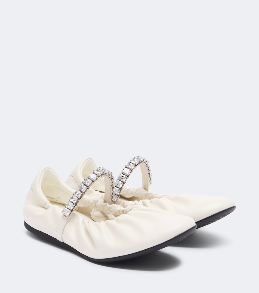 Ballerine Jade in pelle