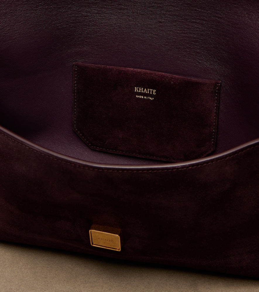  Khaite Khaite Clutch Audrey Aus Veloursleder 