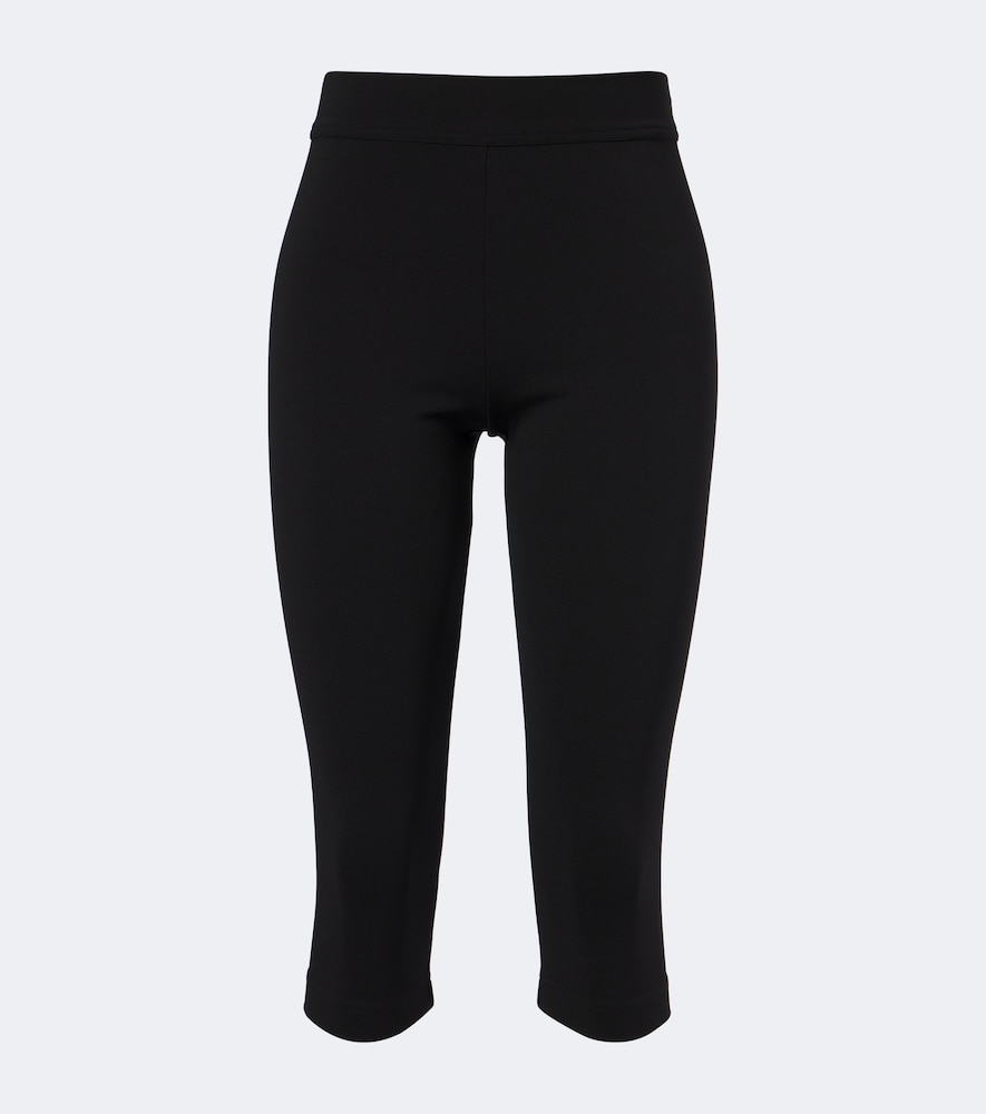 Dolce & Gabbana Cropped Leggings In Schwarz