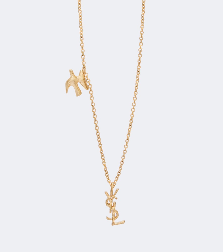 Saint Laurent Cassandre chain necklace - Women's Jewelry And Watches